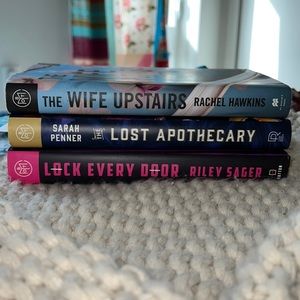 3 books from Book of the Month Club. Great condition; Hawkins, Penner, Sager